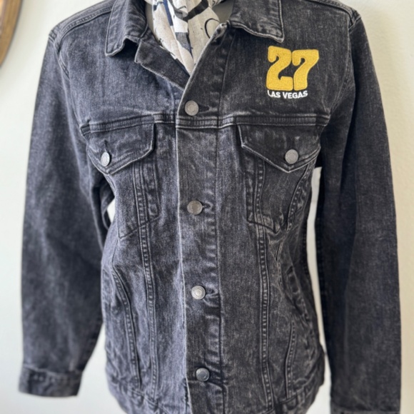 Title: Commemorative Denim Jacket-Hendrix, Morrison, Winehouse, Cobain, Joplin, - Picture 4 of 7